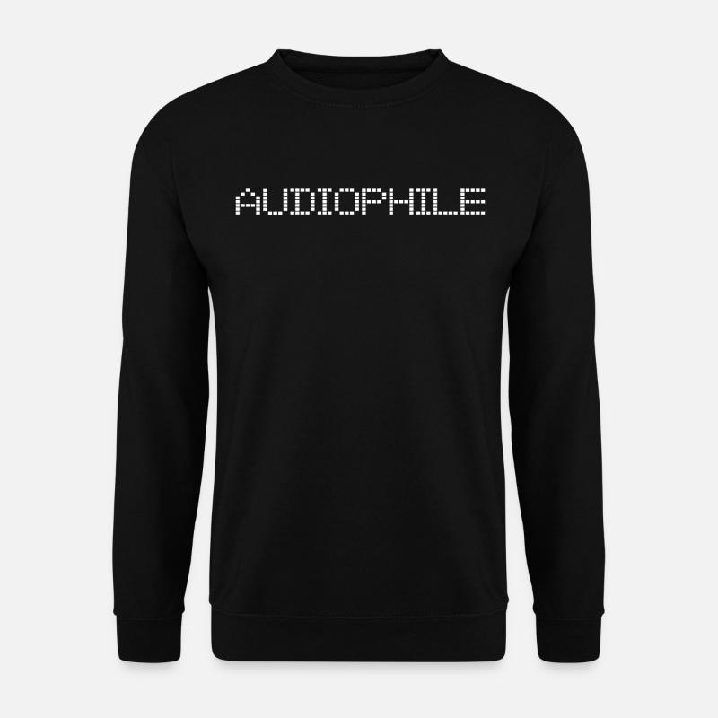Audio Stereo Audiophil - Unisex Pullover - Schwarz