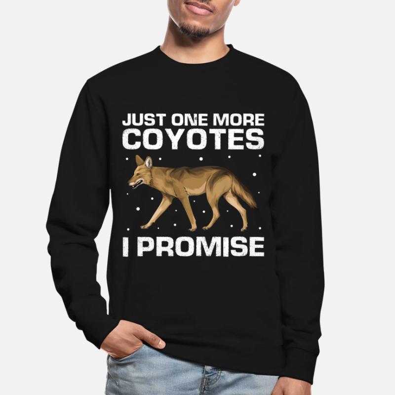 Conception de coyote pour les réacteurs de coyote Sweat-shirt Unisexe