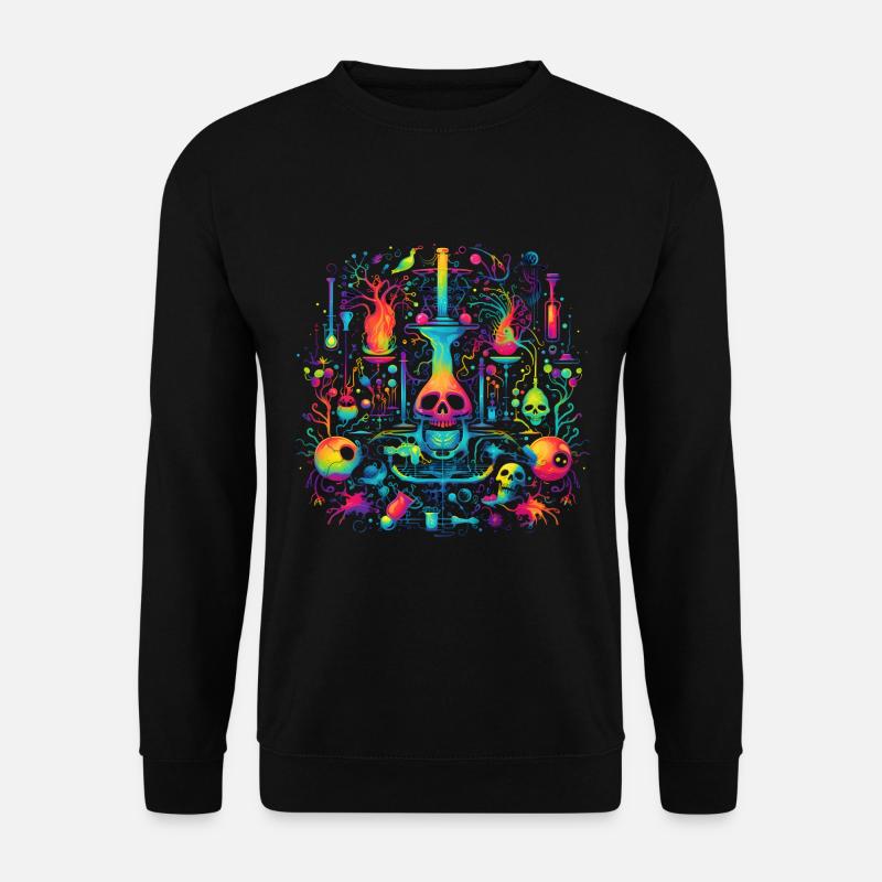 Wissenschaftliche Illustration - Unisex Pullover - Schwarz