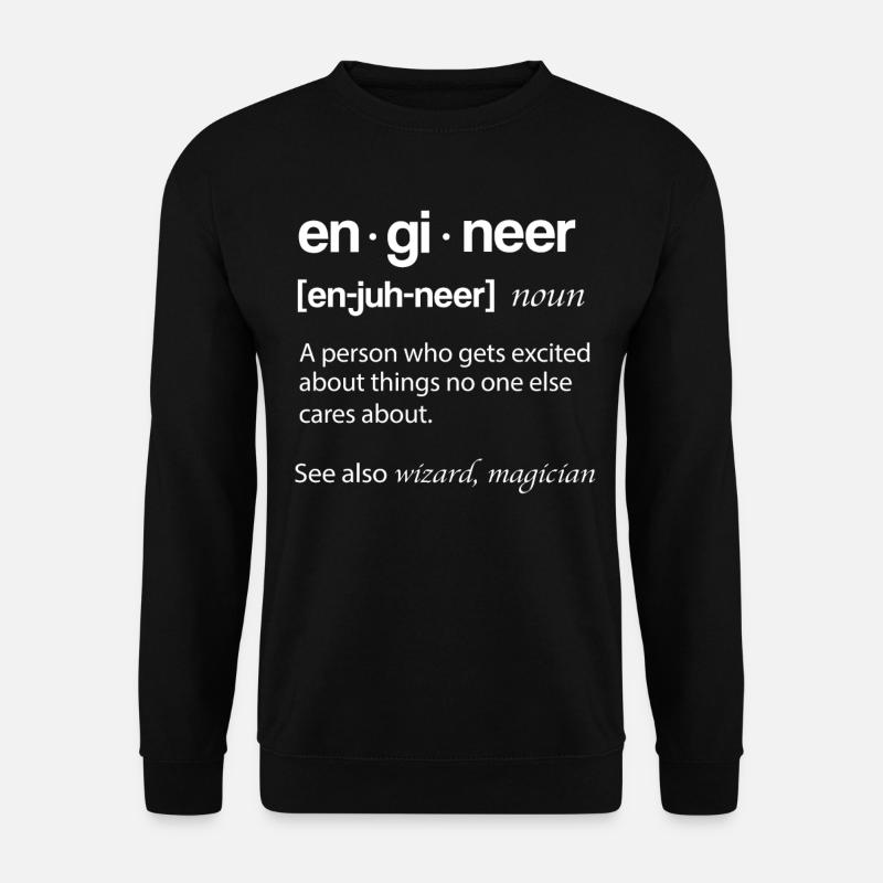 Ingenieur Maschinenbau - Unisex Pullover - Schwarz