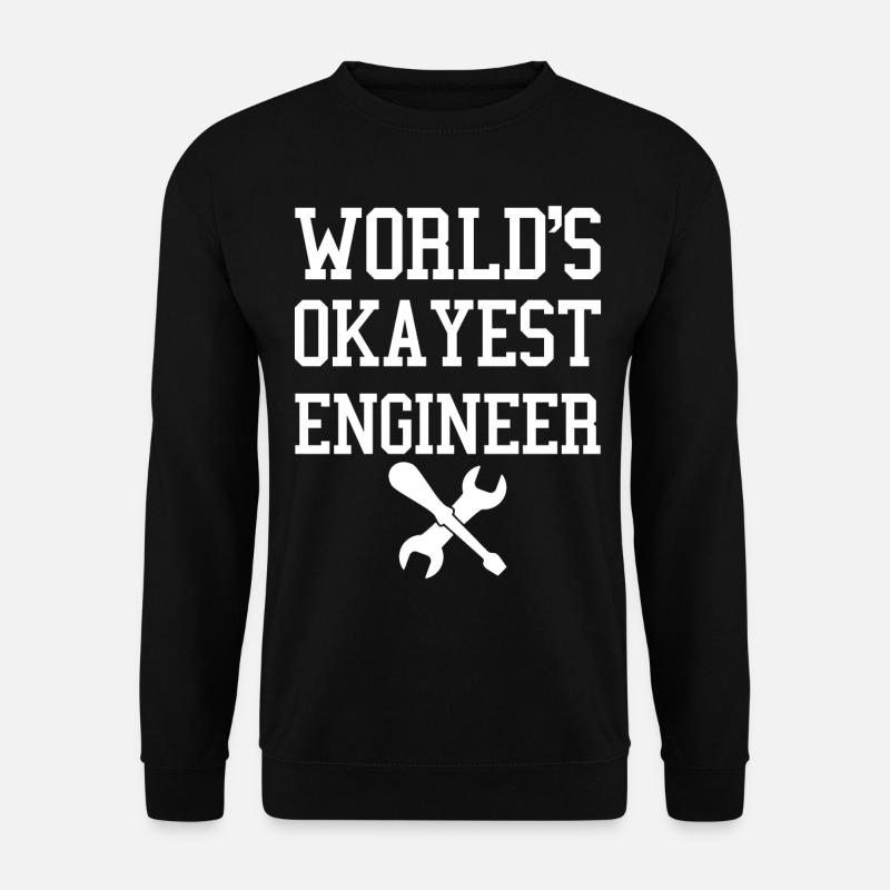 engineer - Unisex Sweatshirt - black