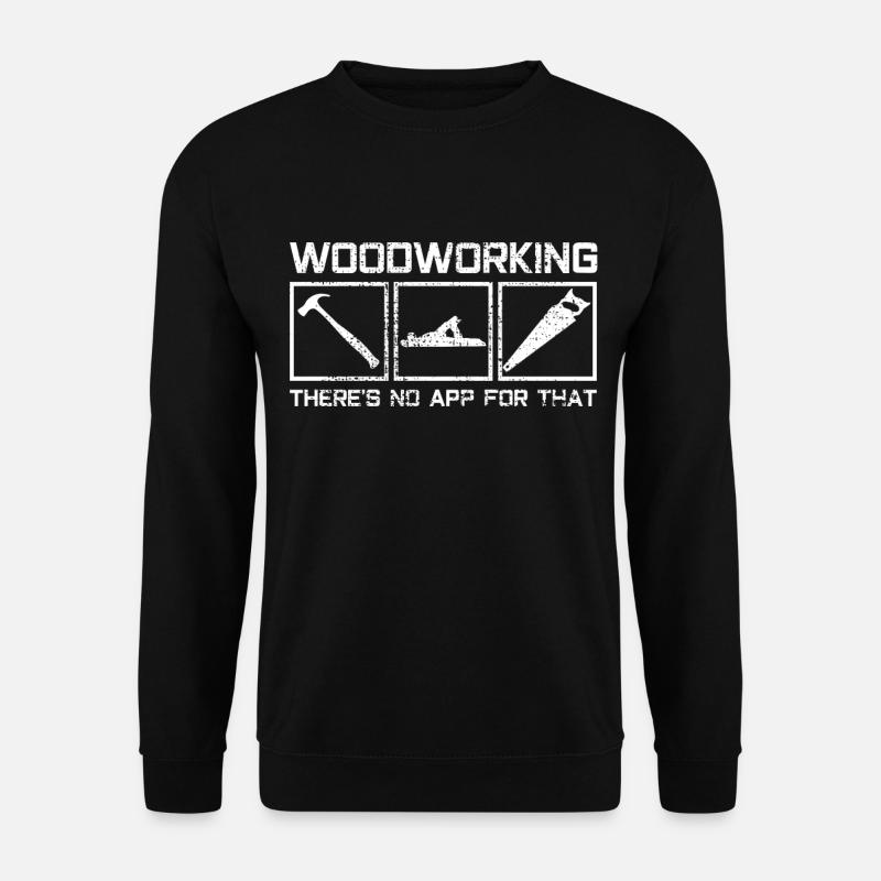 Zimmermann Holz - Unisex Pullover - Schwarz