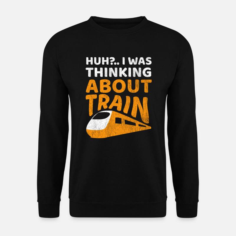 Eisenbahn - Unisex Pullover - Schwarz