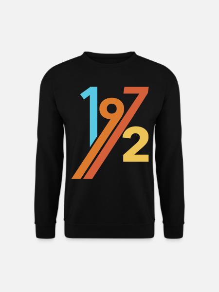 1972 SHIRT - Unisex Pullover - Schwarz