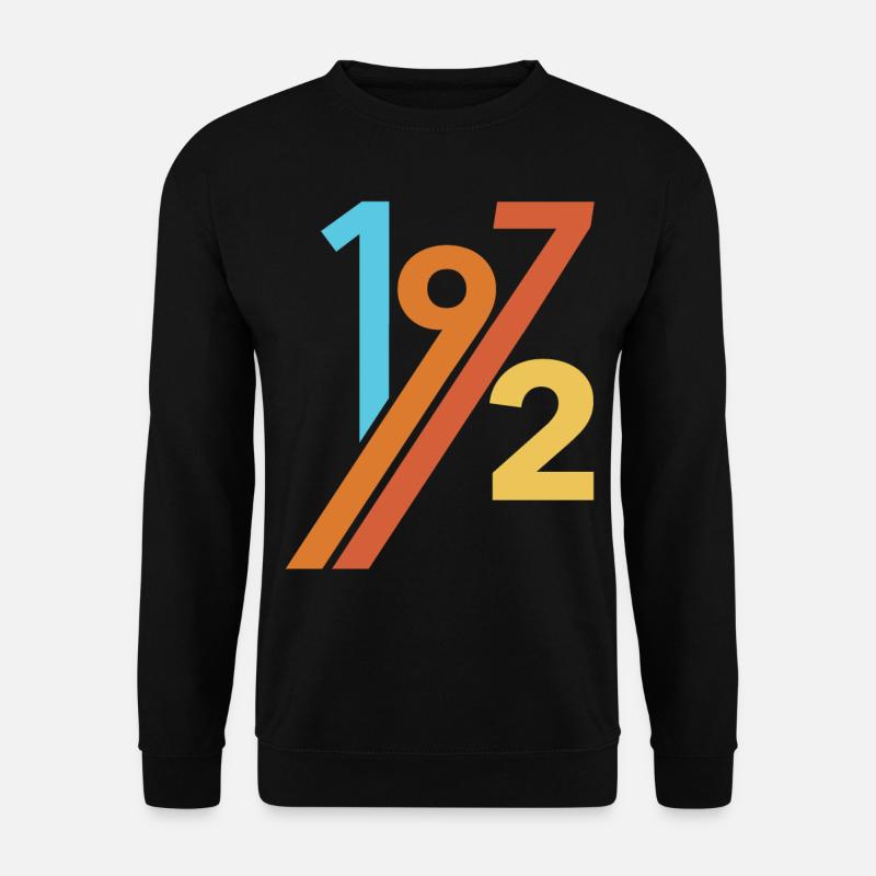 1972 SHIRT - Unisex Pullover - Schwarz