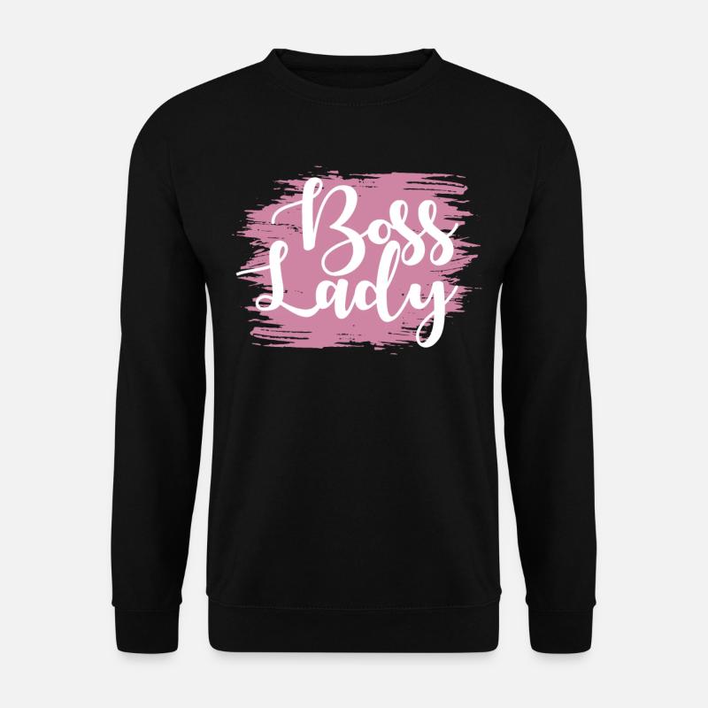 Boss lady - Unisex Sweatshirt - black