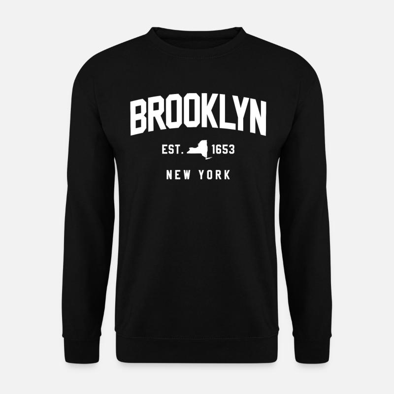 BROOKLYN SHIRT - Unisex Pullover - Schwarz