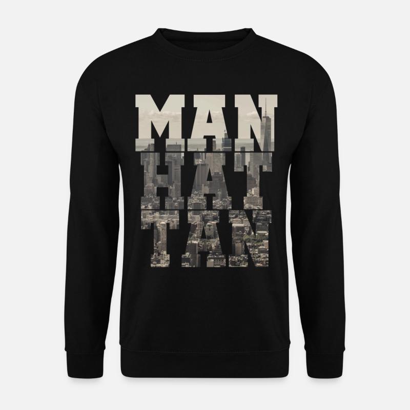 MANHATTAN SHIRT - Unisex Pullover - Schwarz