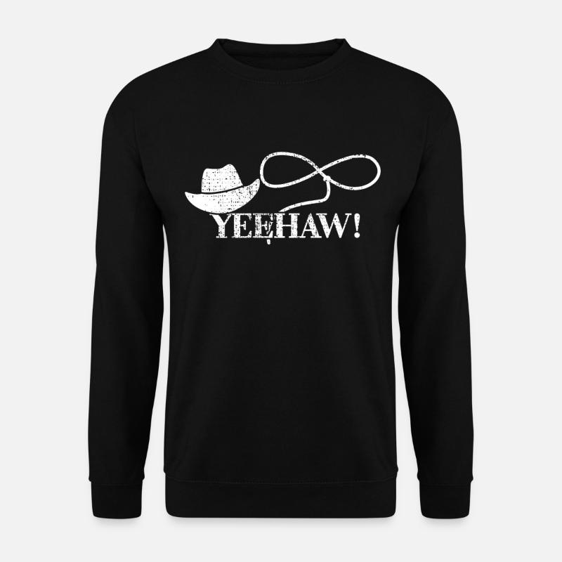 COWBOY - Unisex Pullover - Schwarz