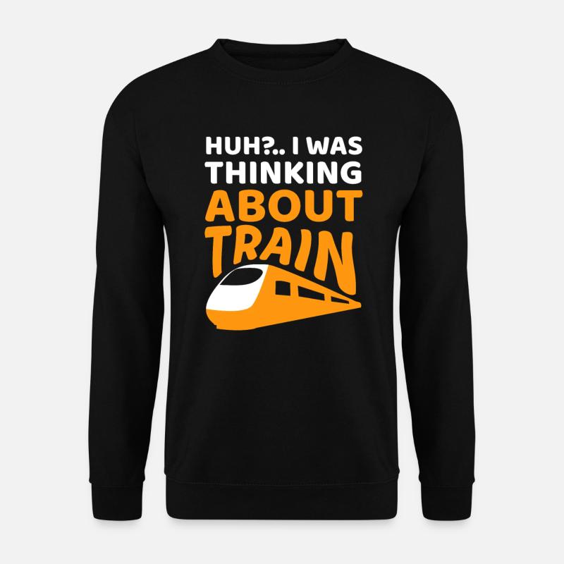 Train train fan - Unisex Sweatshirt - black