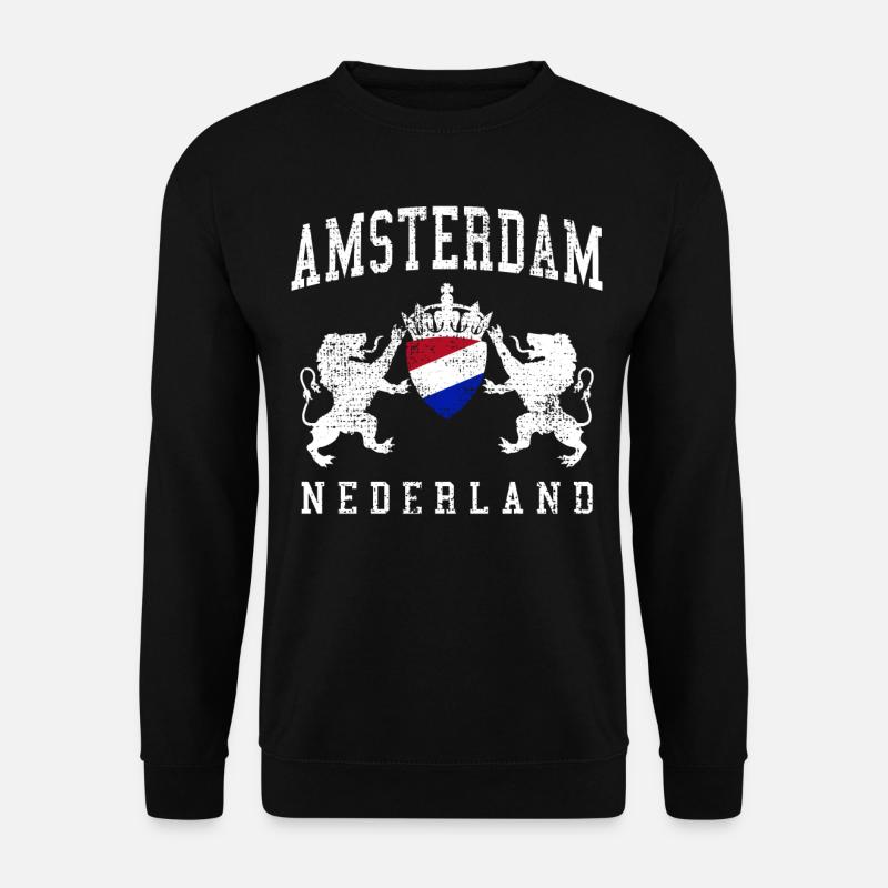 Amsterdam - Unisex Sweatshirt - black