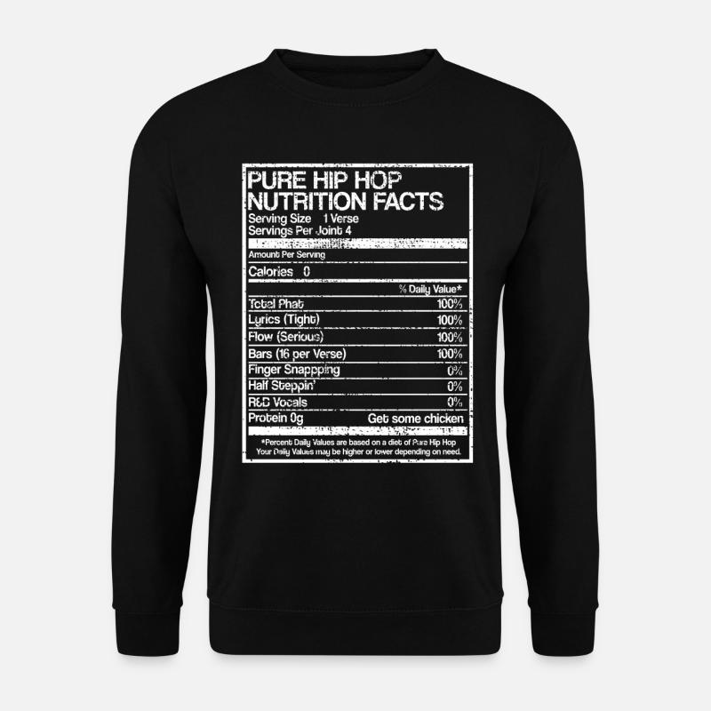 hip hop - Unisex Sweatshirt - black