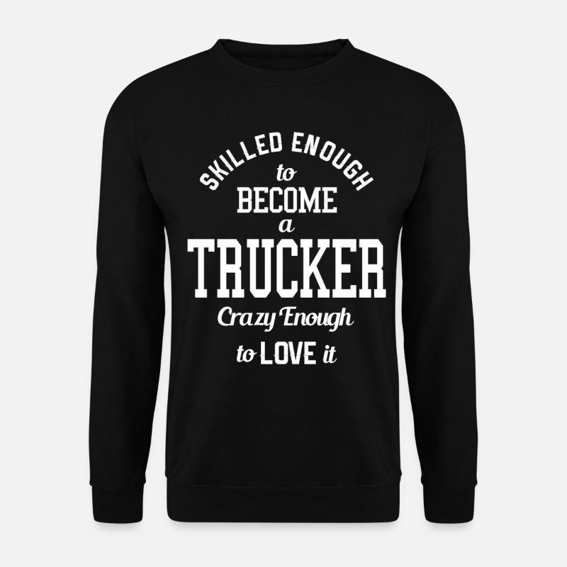 Lastwagenfahrer - Unisex Pullover - Schwarz