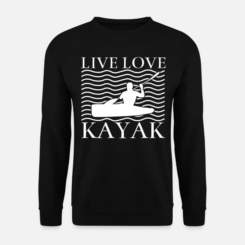 kayak - Unisex Sweatshirt - black