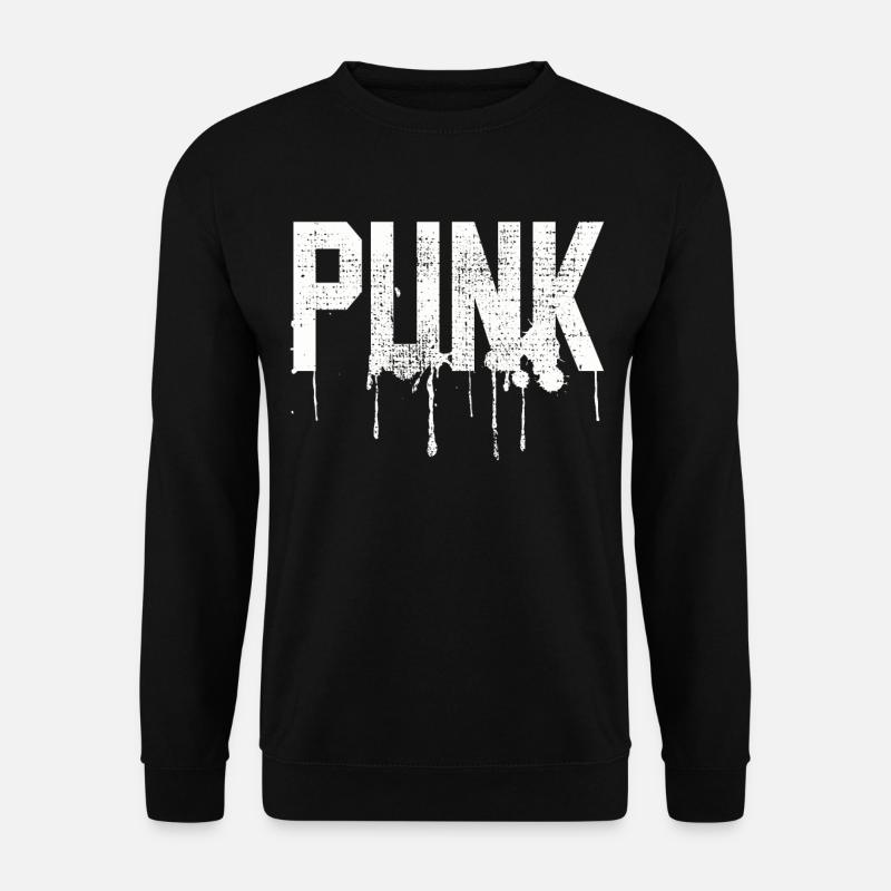Punk - Unisex Pullover - Schwarz