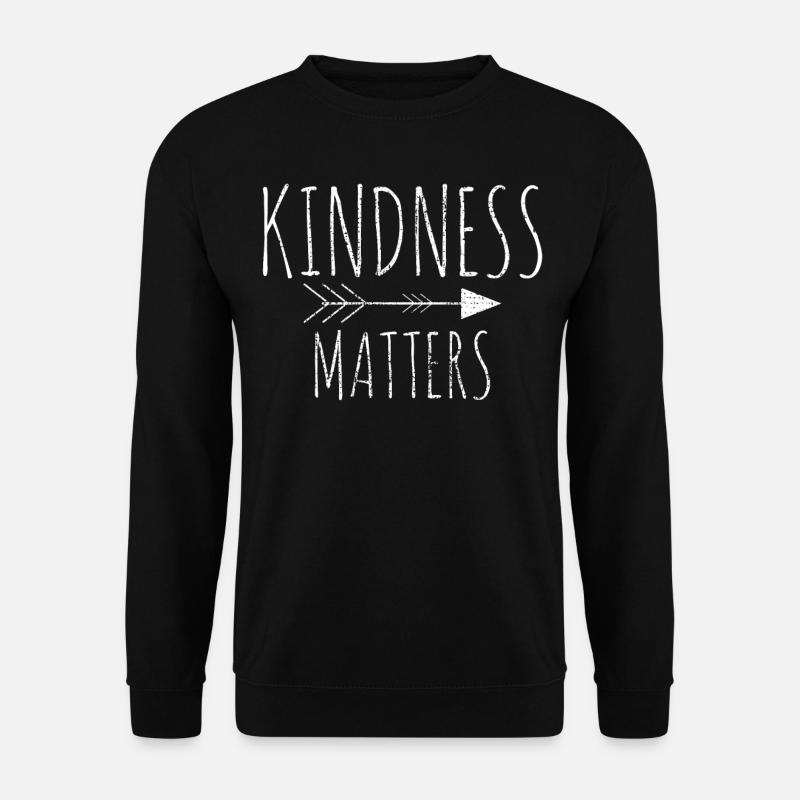 KINDNESS - Unisex Pullover - Schwarz