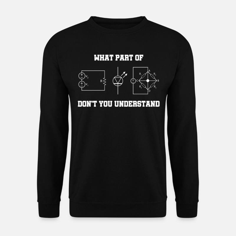Physics electronics - Unisex Sweatshirt - black