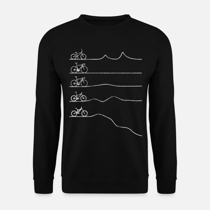 Biker - Unisex Pullover - Schwarz