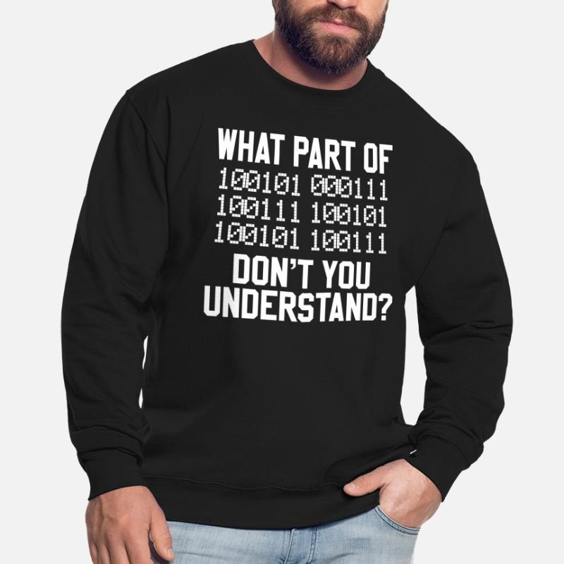 Binaer Code Informatik Student Unisex Pullover