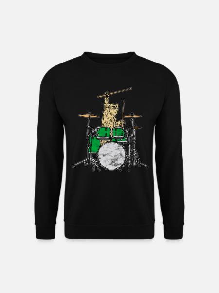 drummer - Unisex Sweatshirt - black
