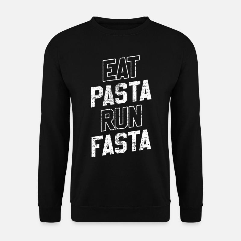 Pâtes Pâtes Italienne - Sweat-shirt Unisexe - noir