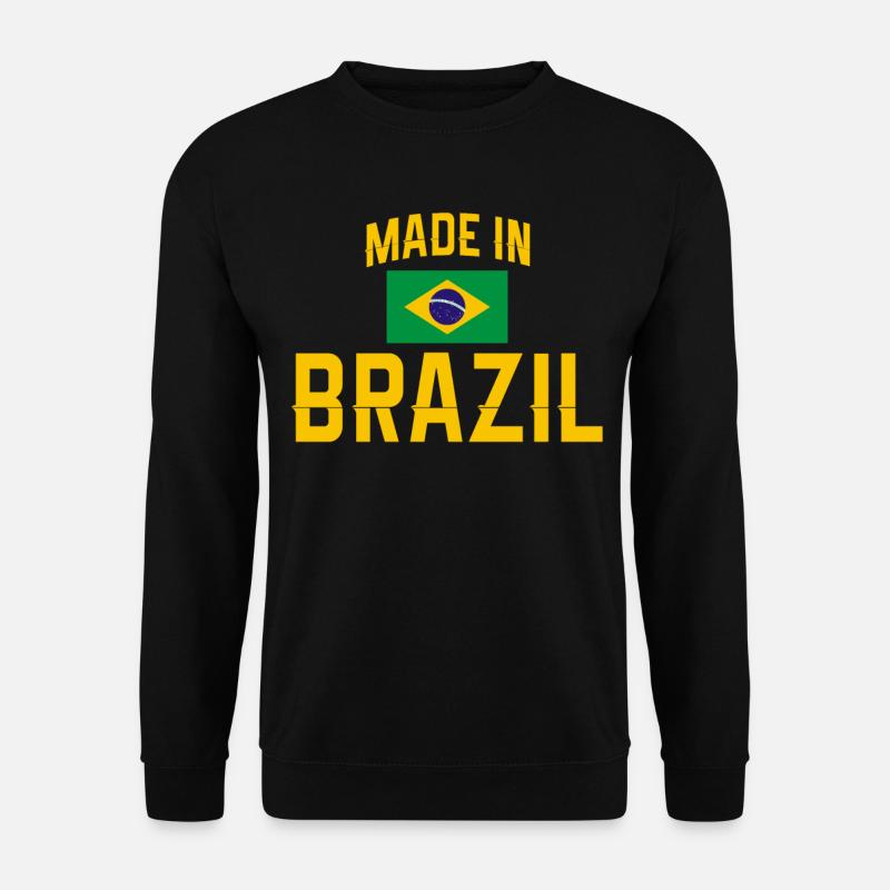 Brasilien Brasilien Brasilien - Unisex Pullover - Schwarz
