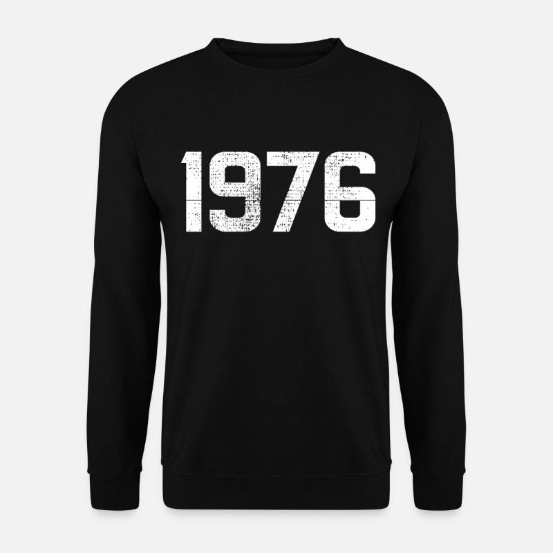 1976 - Unisex Pullover - Schwarz