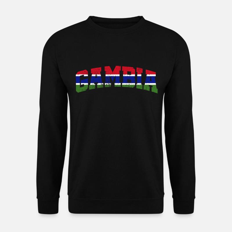 Gambia Design - Unisex Pullover - Schwarz