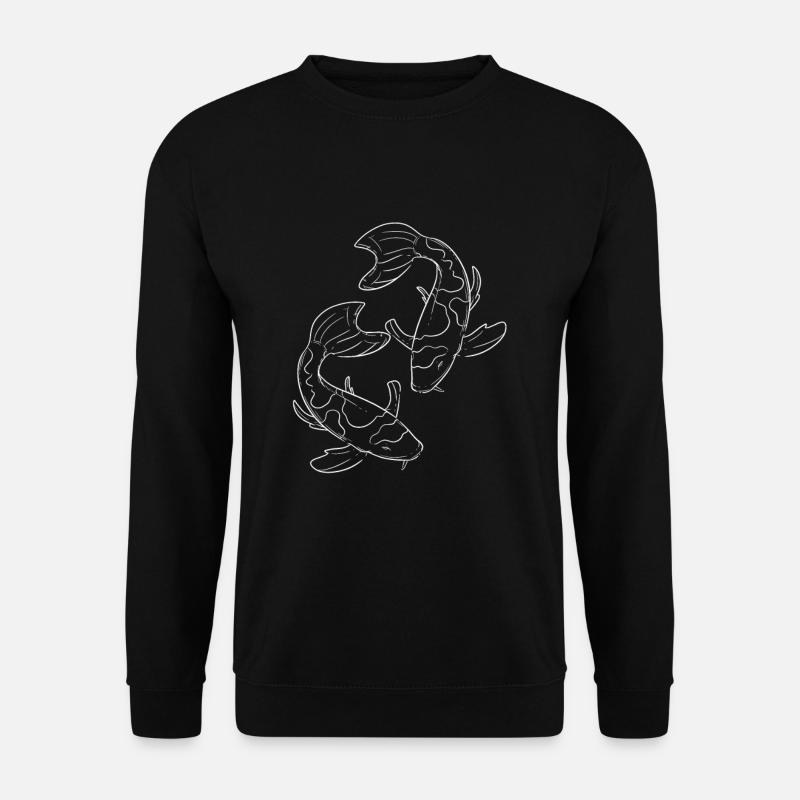 Koi Fisch - Unisex Pullover - Schwarz