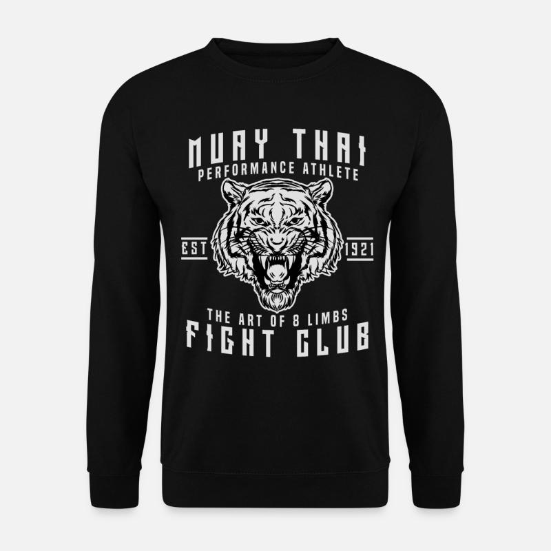 MUAY THAI Fight Club - Unisex Pullover - Schwarz