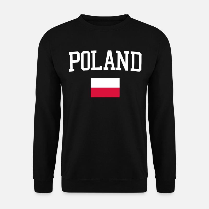 Polen Polen Polen - Unisex Pullover - Schwarz