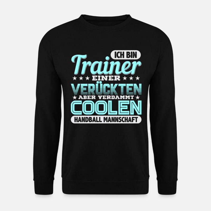Handball - Unisex Pullover - Schwarz