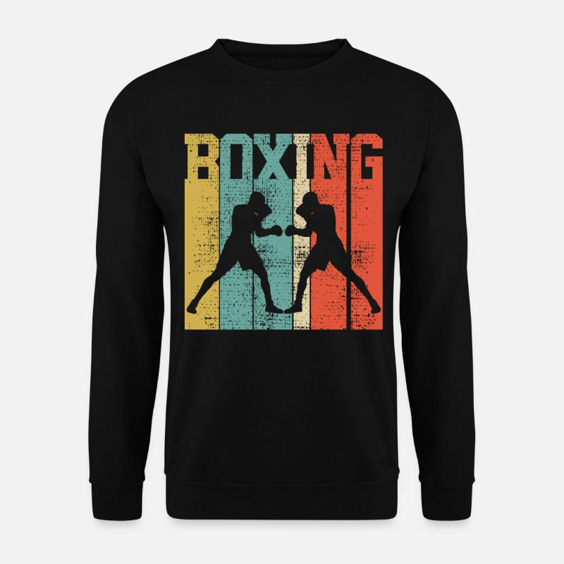 Boxing retro - Unisex Sweatshirt - black