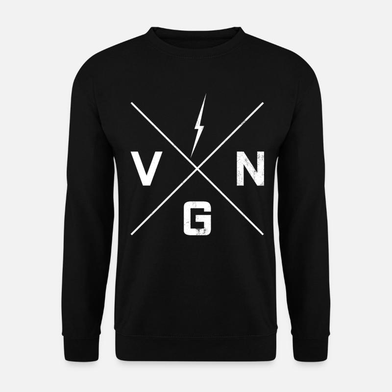 Vegan Power Protein - Unisex Pullover - Schwarz