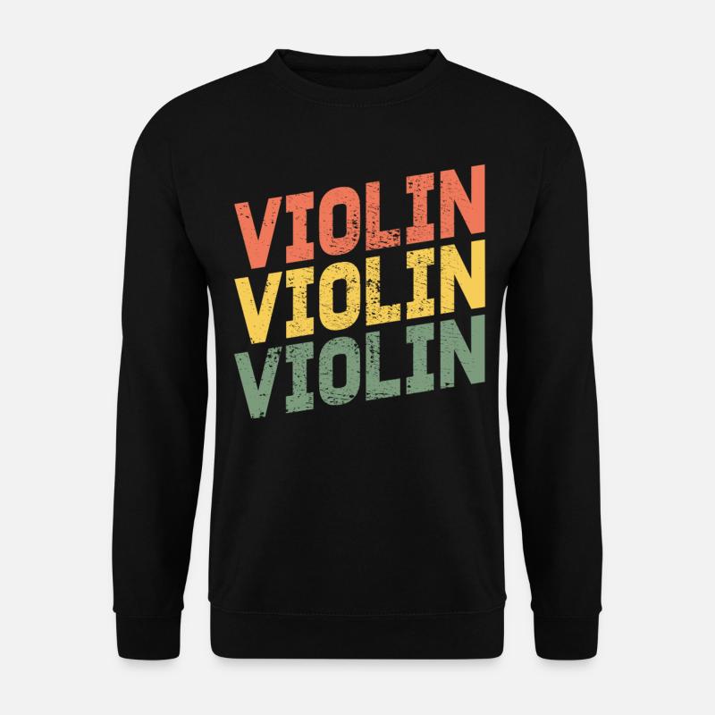 Violon violon violon - Sweat-shirt Unisexe - noir