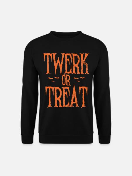 Twerk Twerking Twerker Halloween - Unisex Sweatshirt - black