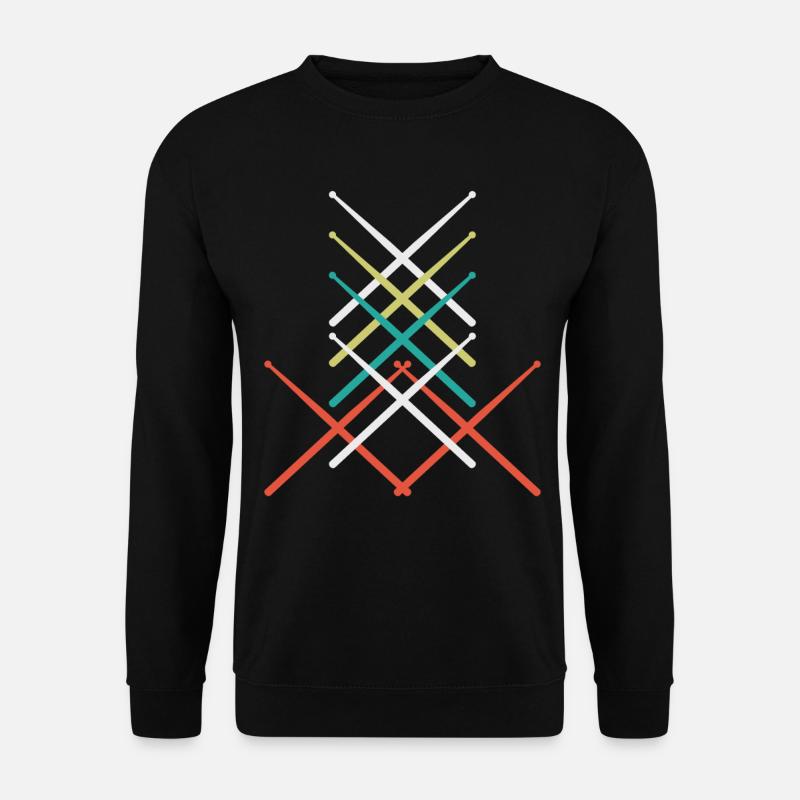 Drum sticks - Unisex Sweatshirt - black