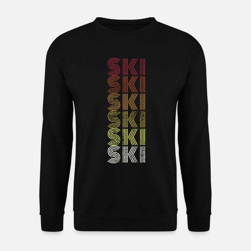 SKI SKI SKI - Unisex Pullover - Schwarz