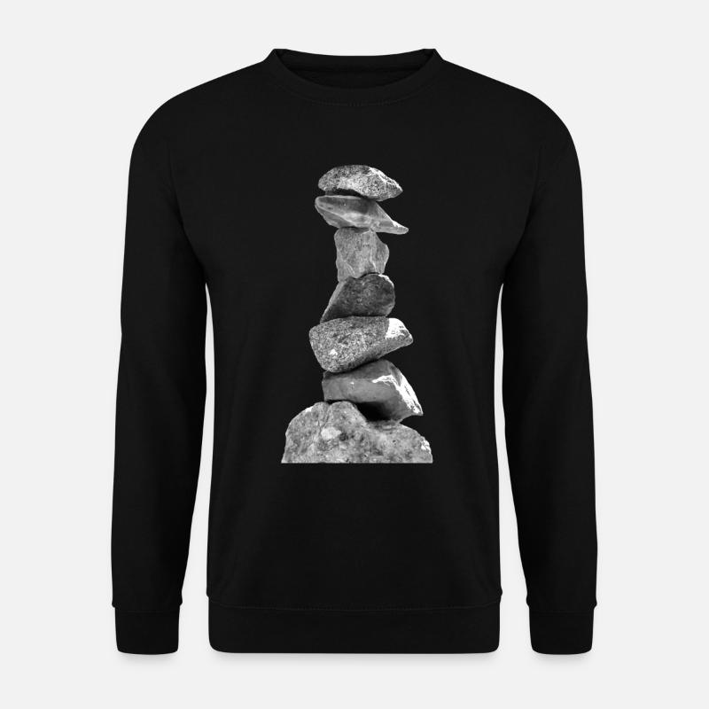 Stones rocks geology - Unisex Sweatshirt - black