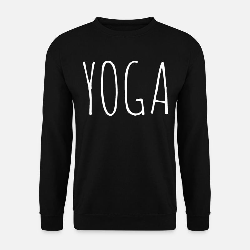 Yoga - Unisex Pullover - Schwarz