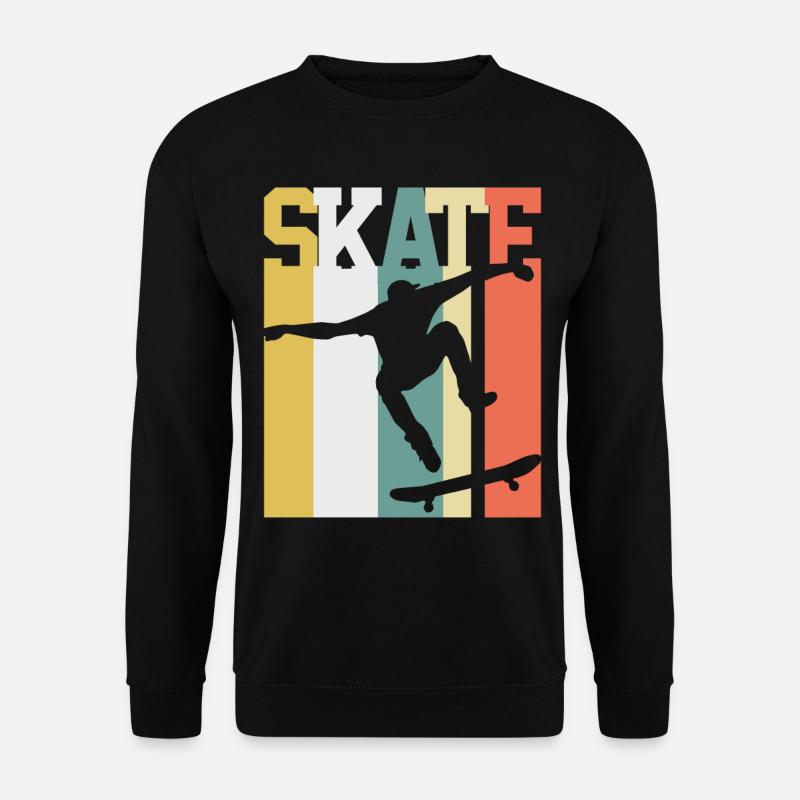 Skateboarder - Unisex Pullover - Schwarz