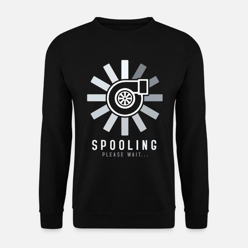 Turbo Boost Spooling - Sweat-shirt Unisexe - noir
