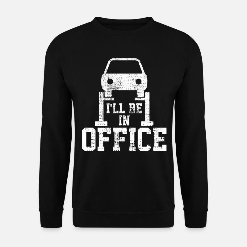 Auto mechanic workshop - Unisex Sweatshirt - black