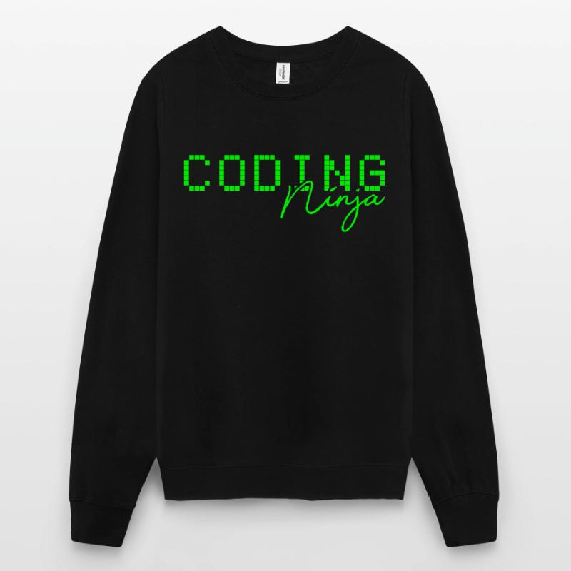 Code codant Ninja Sweat-shirt Unisexe