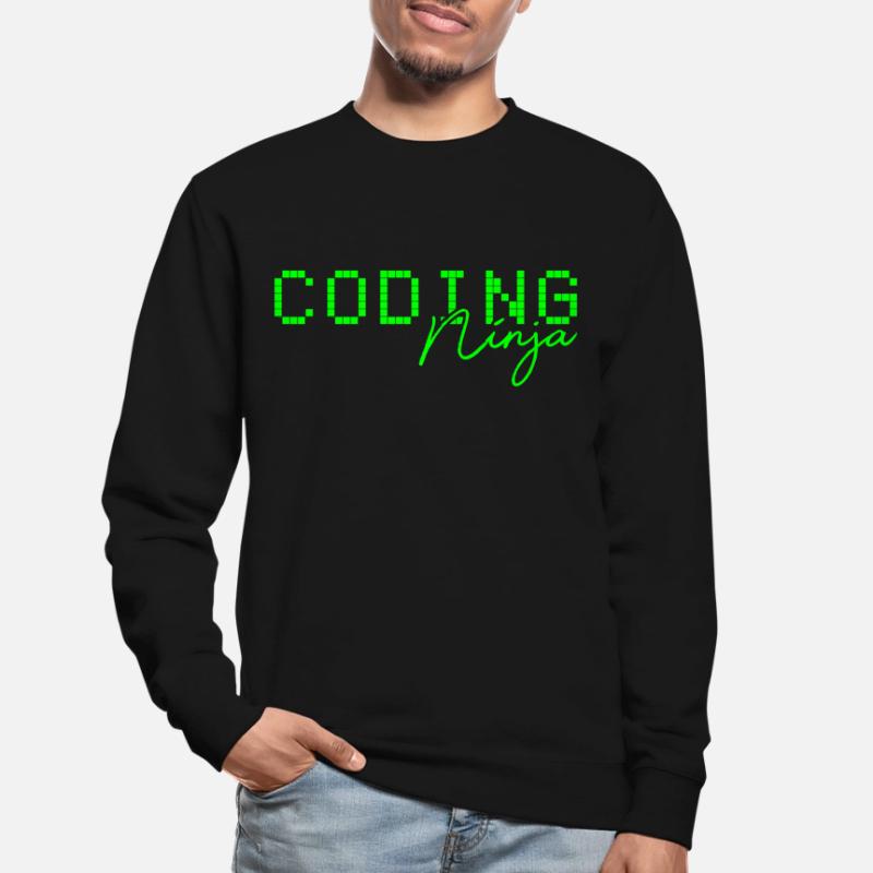 Code codant Ninja Sweat-shirt Unisexe