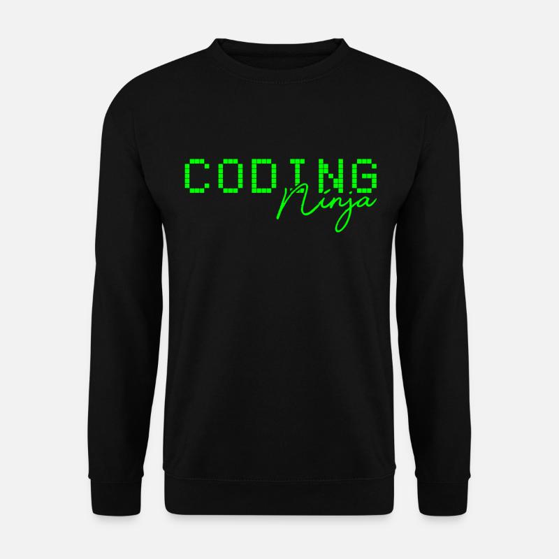 Code Coding Ninja - Unisex Pullover - Schwarz