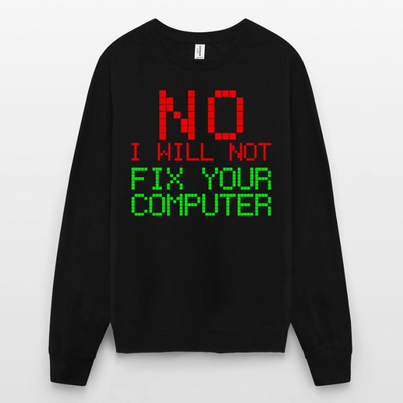Informatique Software Engineer Programmer Code Sweat-shirt Unisexe