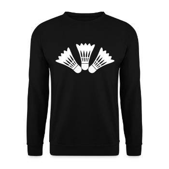 Badminton Badminton - Unisex Pullover - Schwarz - Vorne - Alina (178cm) & Michal (187cm)