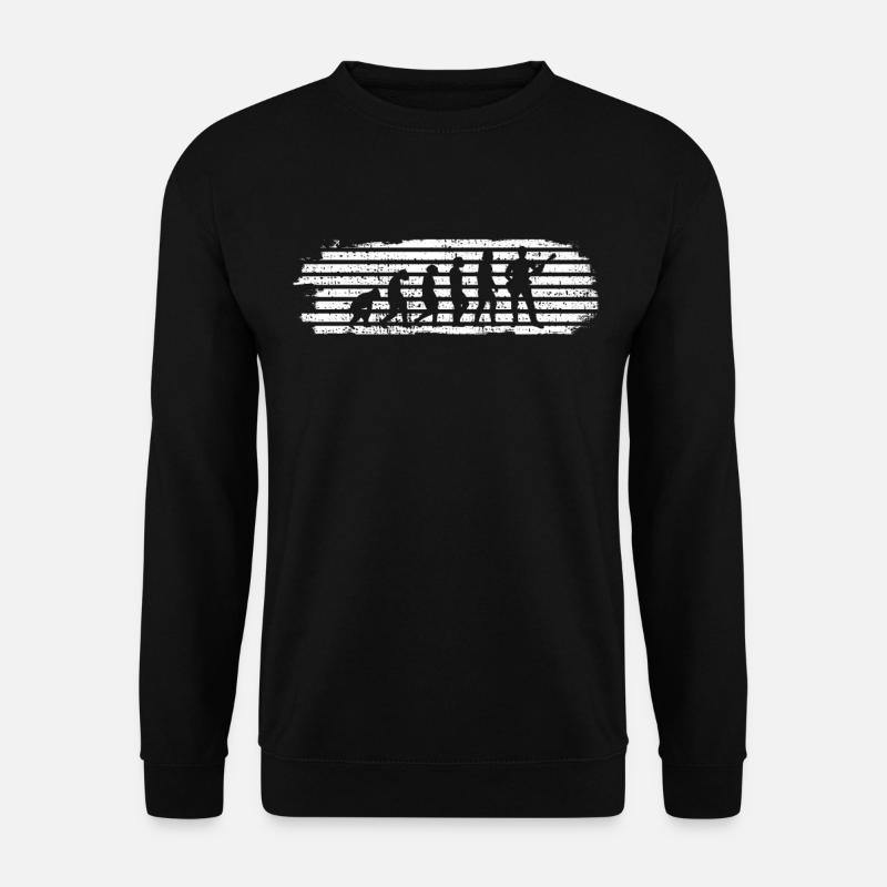 GUITAR EVOLUTION - Unisex Sweatshirt - black