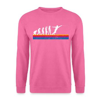 Fechten Evolution - Unisex Pullover - Pink - Vorne